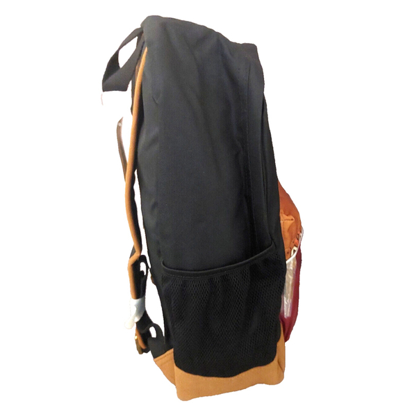 Sun Stone Mens Colorblock Geometric Trim Backpack Rusack Bag NWT $70 - Picture 5 of 14